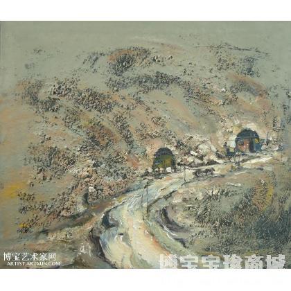 万克华 乡村故事NO.4 类别: 风景油画X