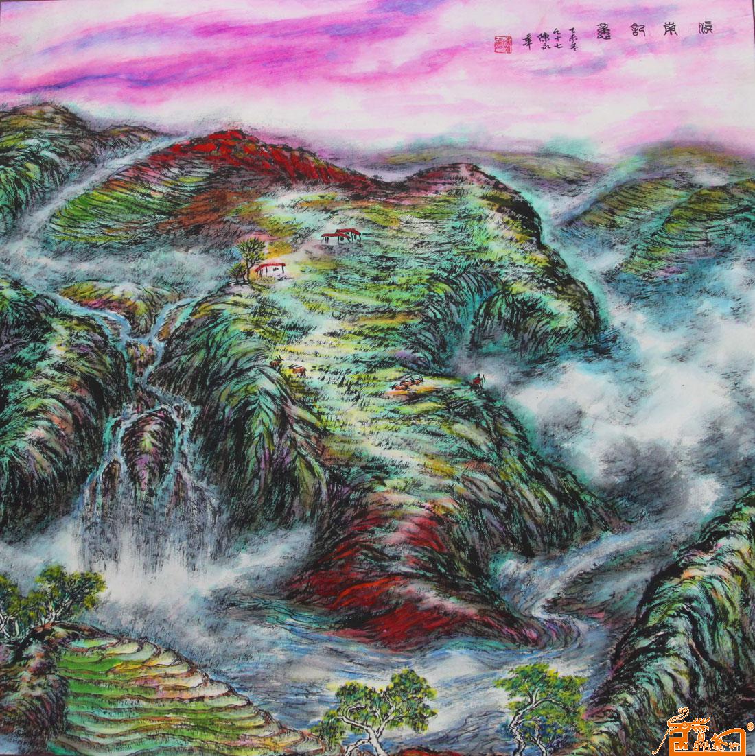 滇南记忆.17-中国亮彩山水画