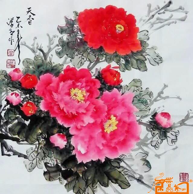 中国著名书画大师宁汉青-作品329